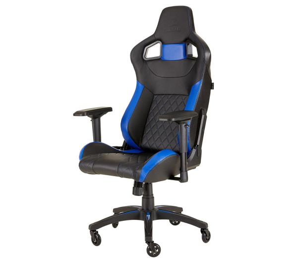 CORSAIR T1 czarny/niebieski CF-9010014-WW - 430267 - zdjęcie